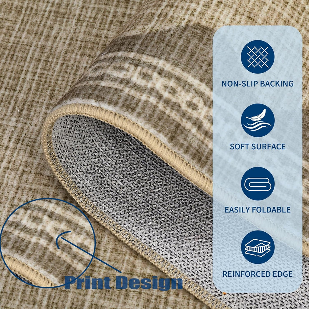 Scalloped 2x10 Runner Rug