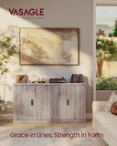MAXE Collection - Buffet Cabinet, Fluted Console Cabinet, Sideboard with Adjustable Shelves