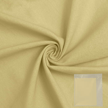 58" Wide Soft Cotton Blend Fabric by the Yard, 140gsm Lightweight & Durable Cloth for Quilting, Sewing, DIY Crafts