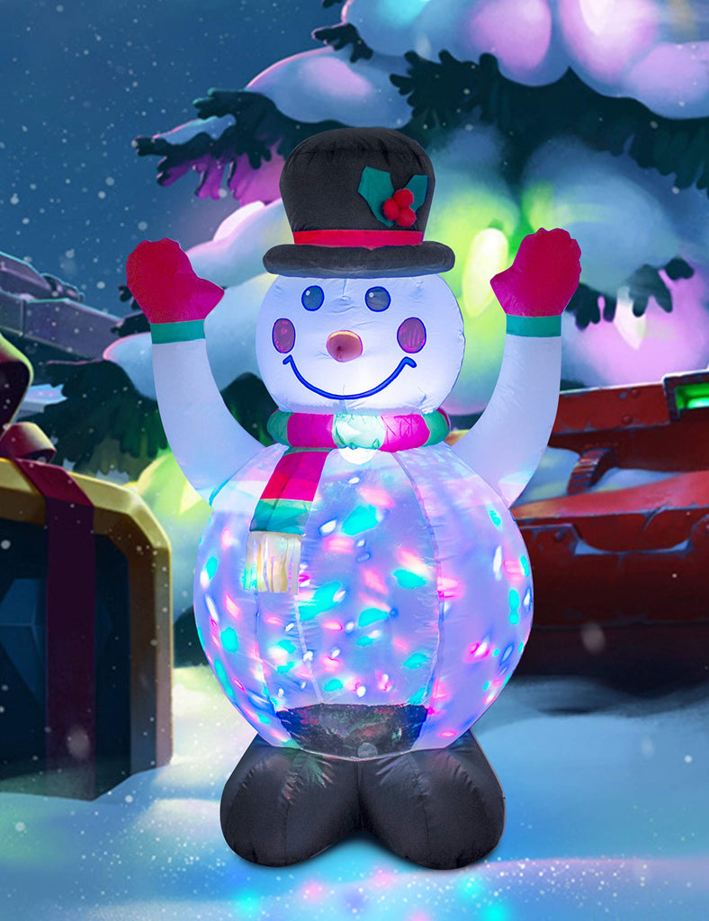 4ft Christmas Inflatable Blow up Snowman Outdoor Indoor Decoration
