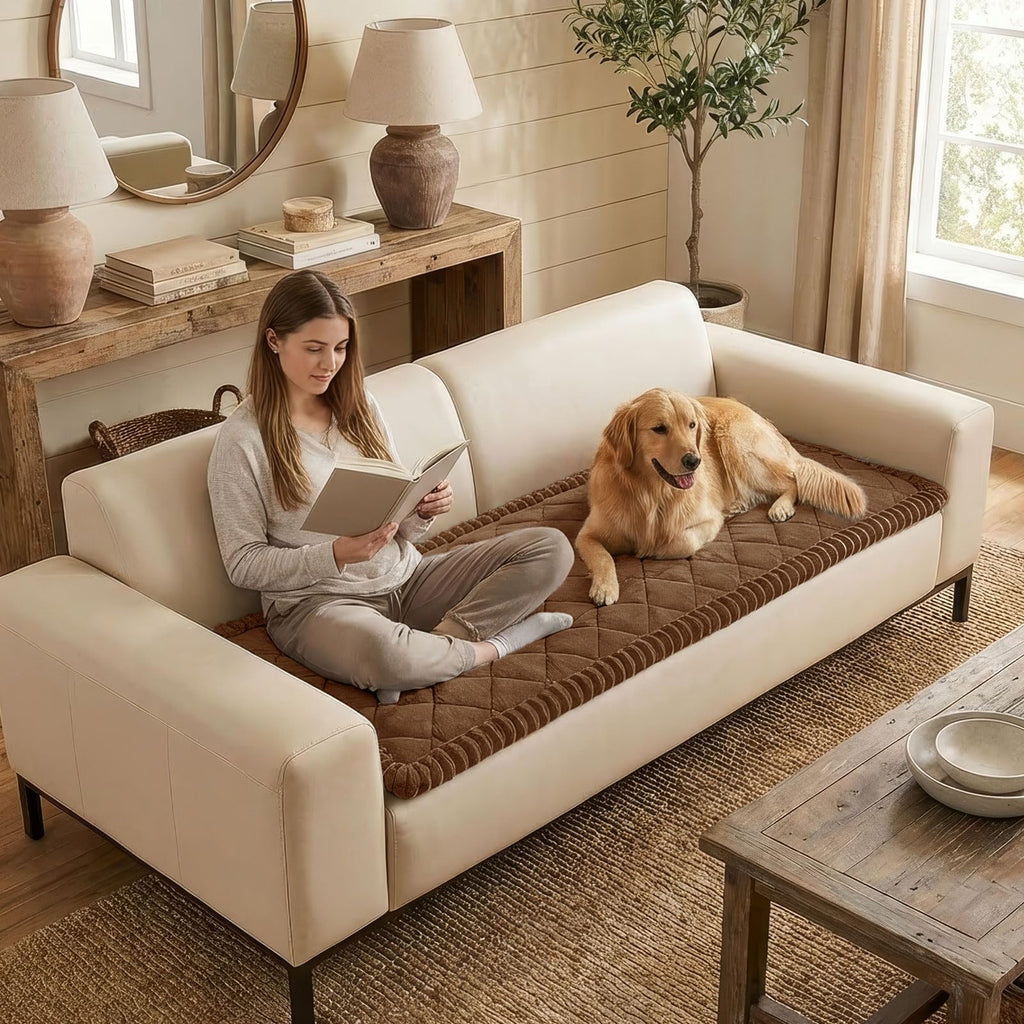 Couch Covers for Dogs Washable, Non Slip Sofa Protector for Pets