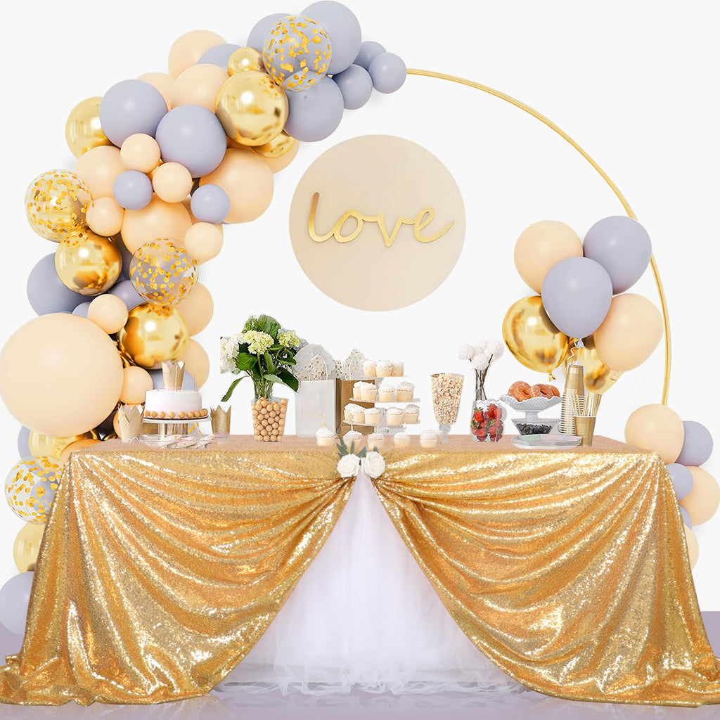Sparkly Drape Tablecloth Gold Tablecloths Sequin Fabric Table Cloth