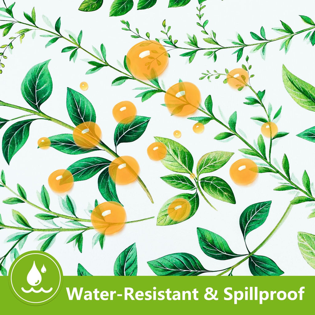 Spandex Printed 4FT Rectangle Table Cloth, Elastic Fitted Table Cover