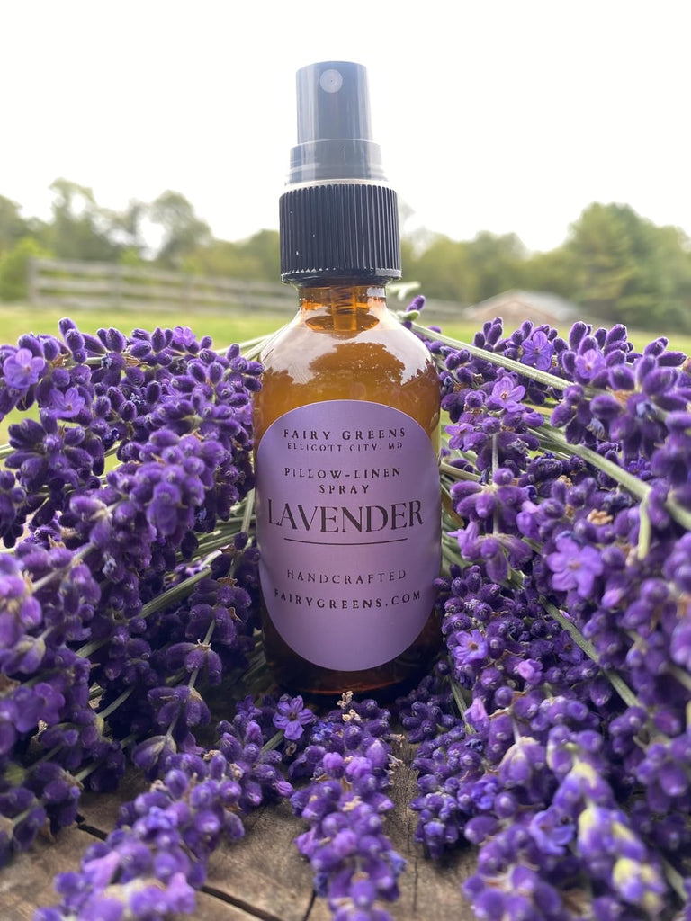 Lavender Pillow Spray - 2oz All-Natural Sleep Mist with Pure Essential Oils | Handcrafted Calming Room & Linen Spray - Set of 2