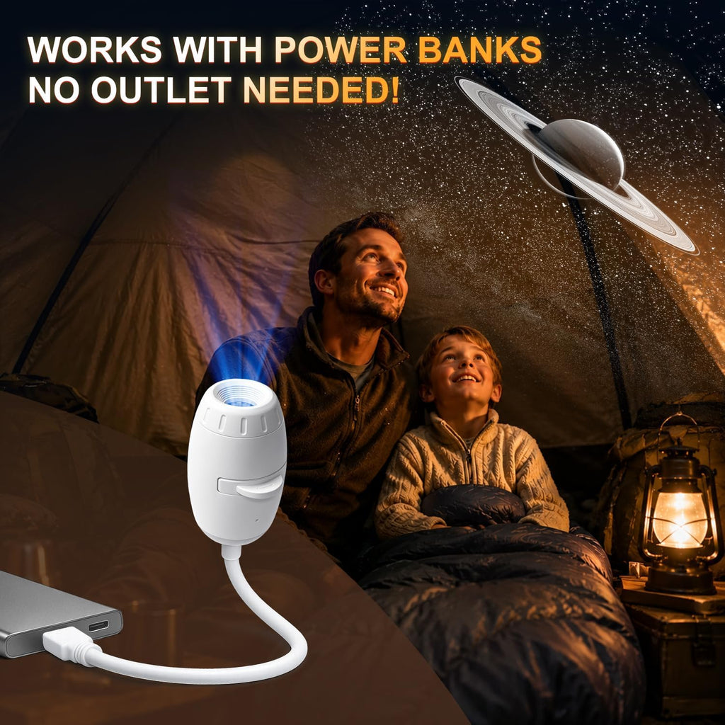 Galaxy Projector Night Light, in-1 USB Starry Sky Lamp, Kids Gift