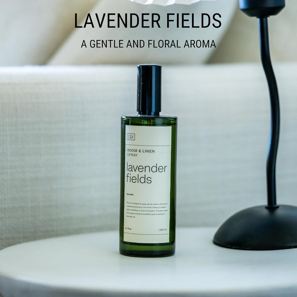 Premium Lavender Room Spray - Long-Lasting Air Freshener - Natural Essential Oil Linen & Pillow Spray - Odor