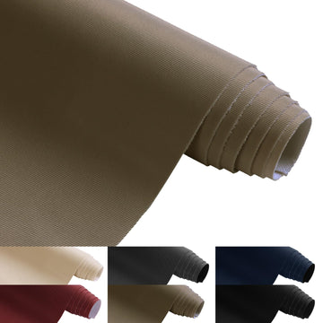 Thick Twill Fabric by The Yard, 58" W 0.75mm Polyester Twill Woven Lining Fabric Soft Excellent Luster Upholstery