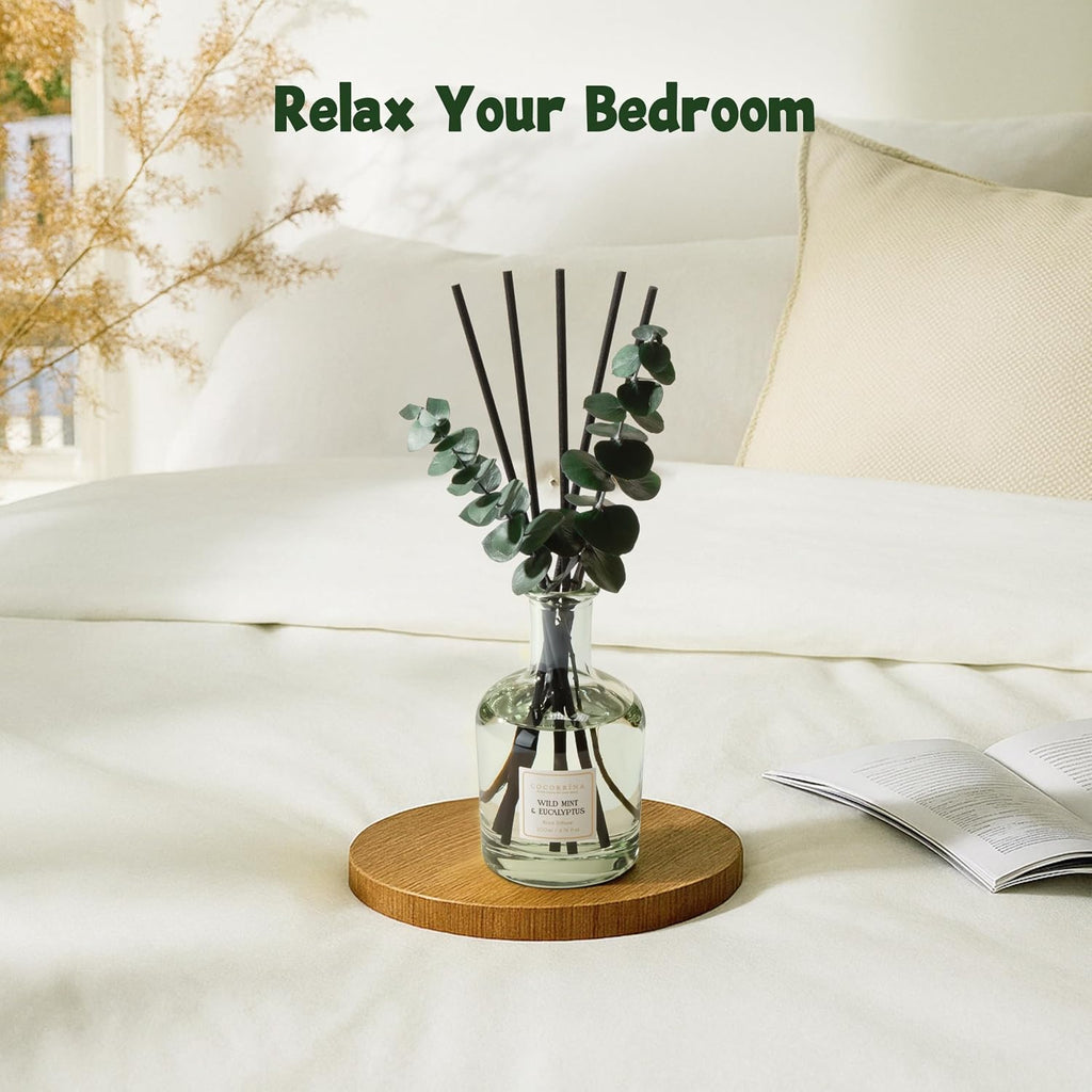 Wild Mint & Eucalyptus Reed Diffuser, 6.76 oz