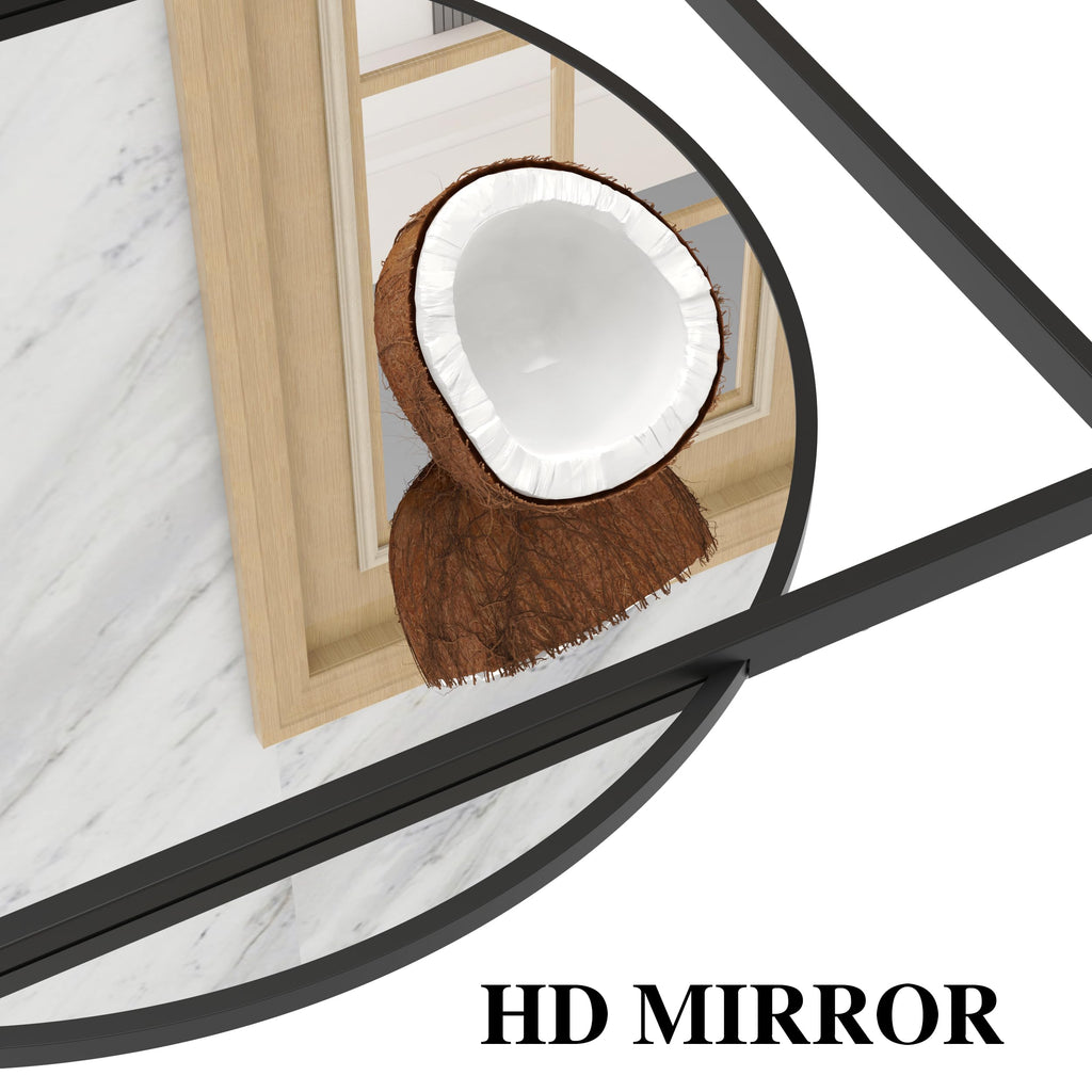 Entryway Mirror with Hooks 20 X 28 Inch Bathroom Mirror with Shelf