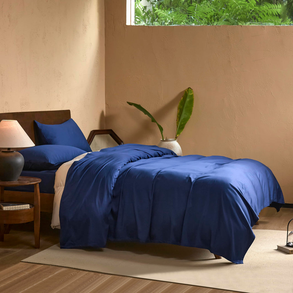 King Sheets Set, Luxuriously 400 Thread Count Organic Viscose Derived from Bamboo Bed Sheet, Cooling Sheets for King