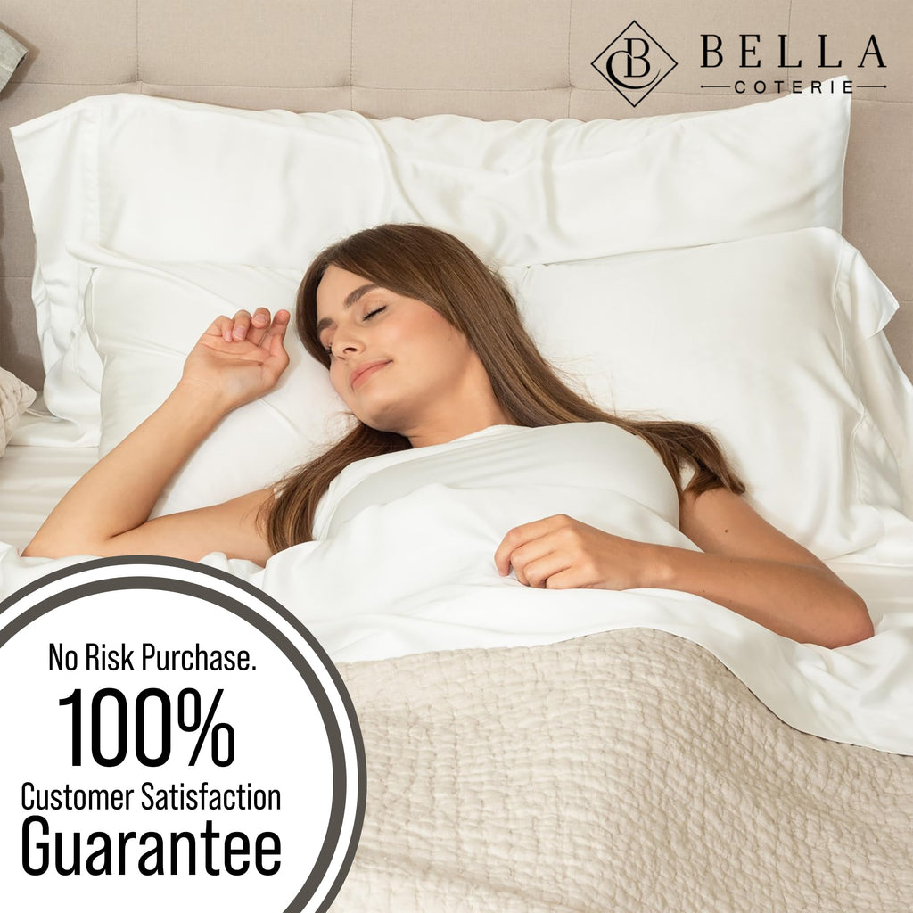 Bella Coterie | Luxury Bamboo Viscose Standard Size Pillowcase Set