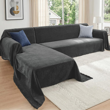 Sectional Couch Covers for Sofa Washable L Shaped Couch Cover XL