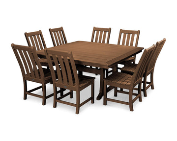 Vineyard 9-Piece Dining Set (Teak)