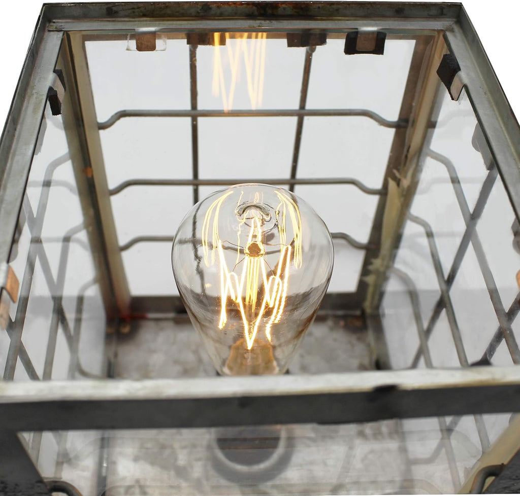 Vintage Retro Edison Bulb, ST38, 40w, E12 Base (Small), 2-Pack