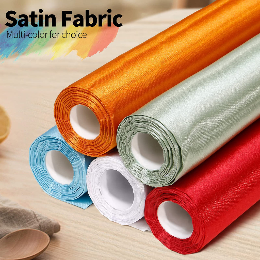 Forest Green Satin Fabric 55 Inch Wide by the Yard, 5 Yard