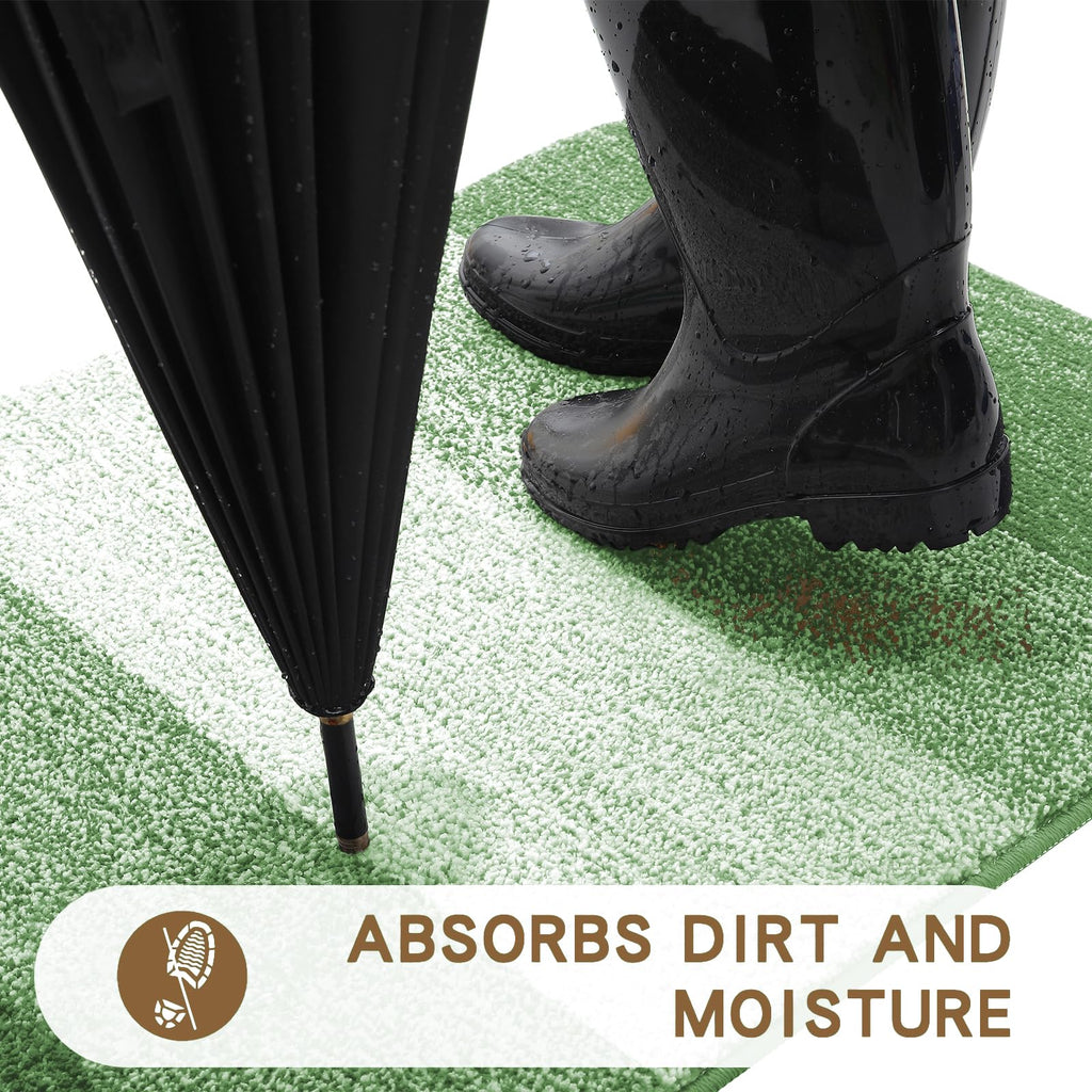 Indoor Outdoor Door Mat, 47x24 Non-Slip Dirt Trapper Doormats