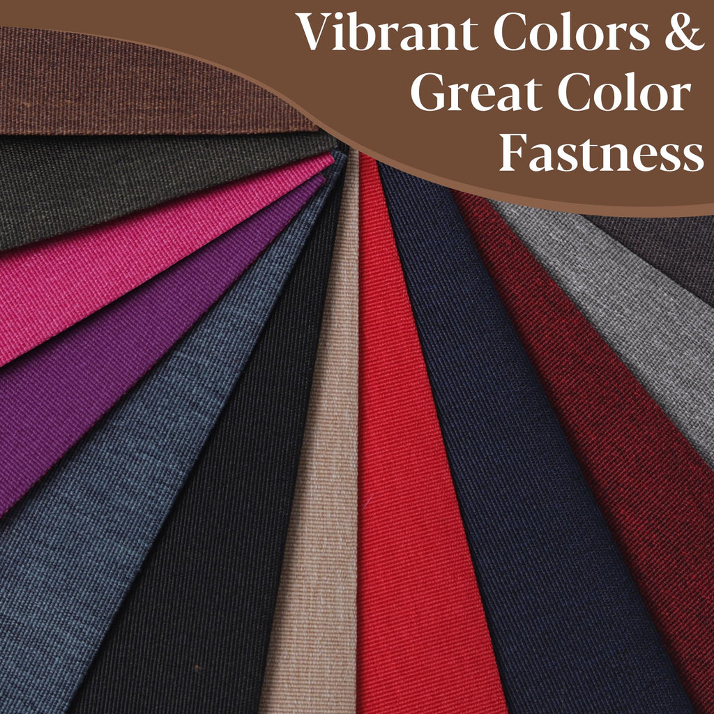 Upholstery Fabric, Waterproof Canvas Fabric by The Yard, 58" W Heavy Duty UV Resistant Durable Outdoor Fabric