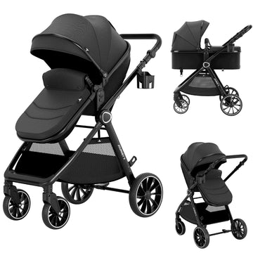 In-1 Convertible Baby Stroller for Newborn to Toddler