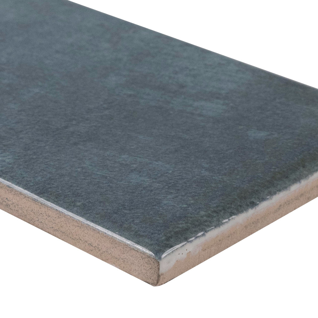 Ceramic Subway Wall Tile | Hoku Caspian Blue | 3" x 12"
