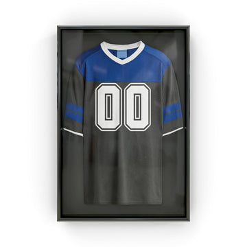 Sports Jersey Display Case - Shadow Box - 20"x30" - Black Wall Mount - Jersey Display Cabinet - Wall Hanging - Sports
