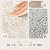 Washable Round Rug 8ft