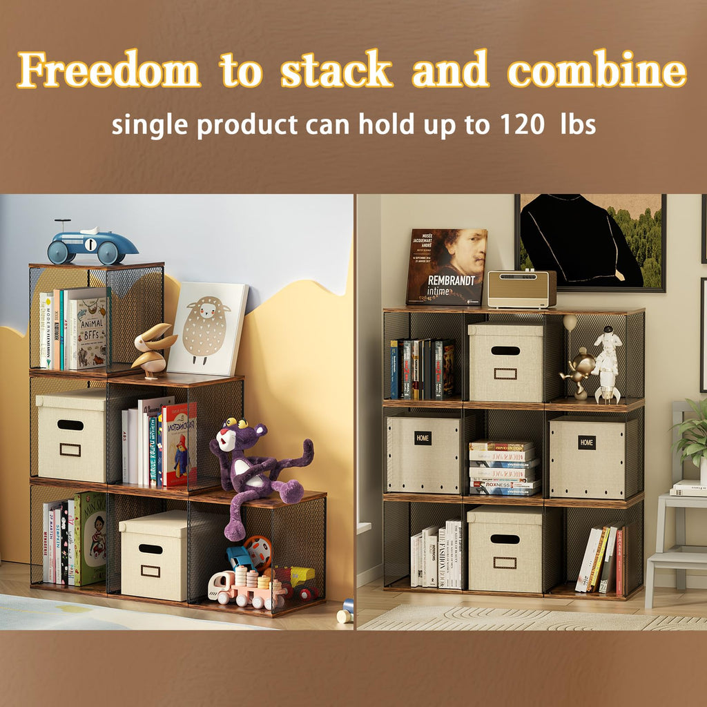 3 Cube Vinyl Record Storage