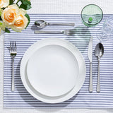Hammered Silverware Set, 20-Piece Flatware Set