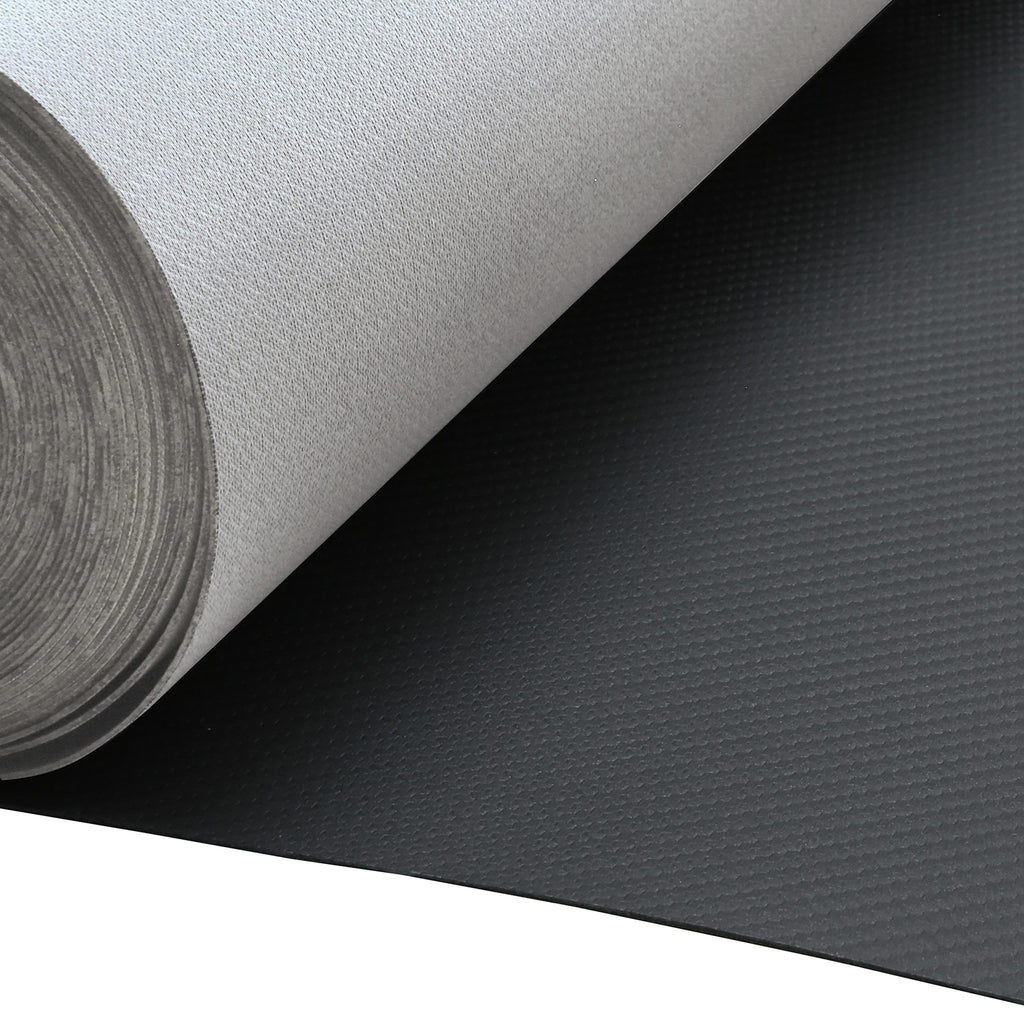 Vinyl Dark Gray Carbon Fiber 54" Wide 10 Yards Boat Auto