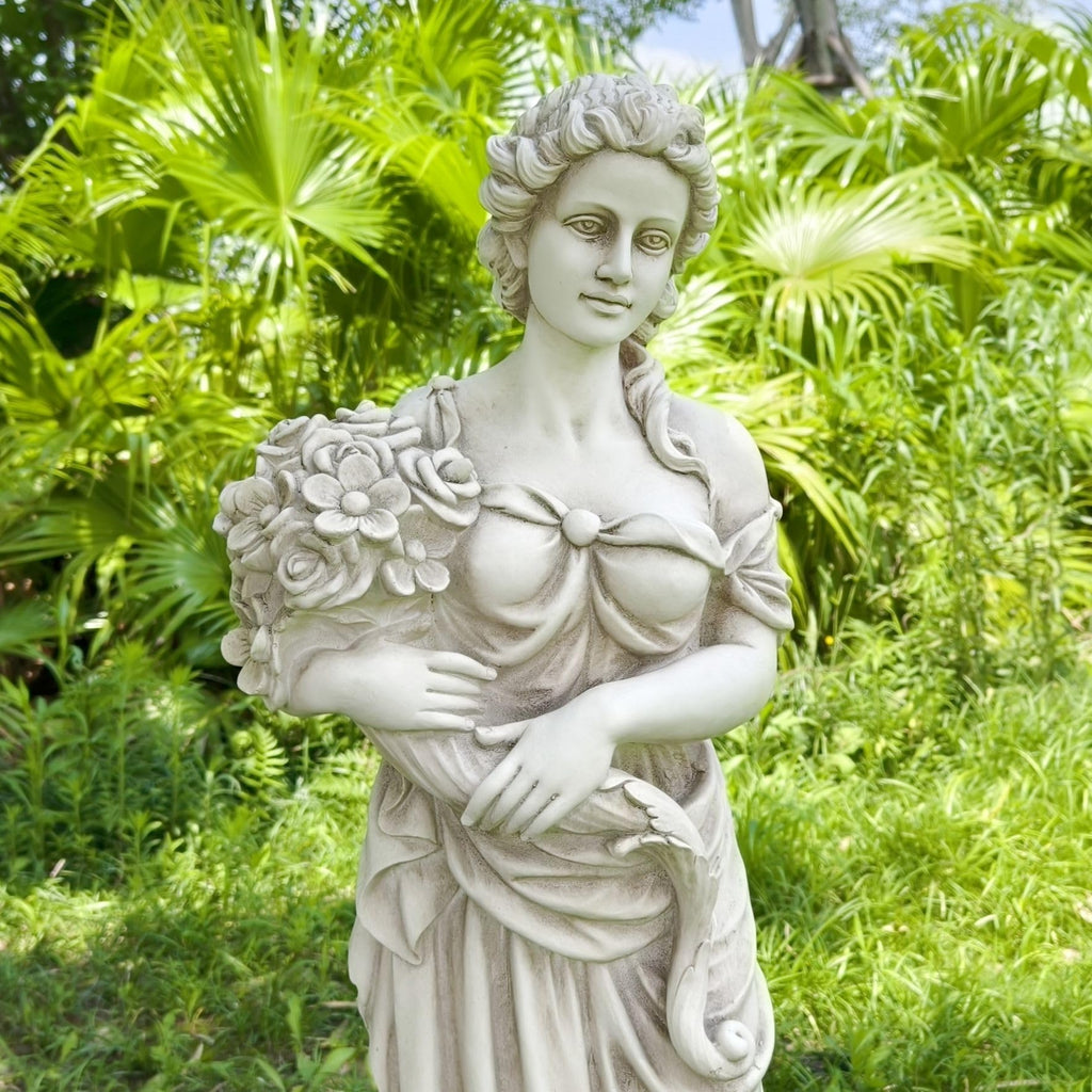 45'' High Large Spring Goddess of the Four Seasons Statue