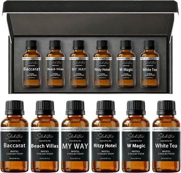 Hotel Diffuser Oil Gift Set-Luxury Hotel Inspired Fragrance Oils for Diffusers, Premium Aromatherapy Home Fragrance - Set of 2