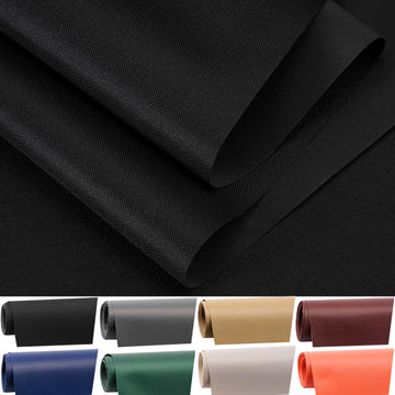 Waterproof Canvas Fabric by The Yard 60" W 600 Denier PVC Backing Water Repellent Polyester Upholster Fabric Material