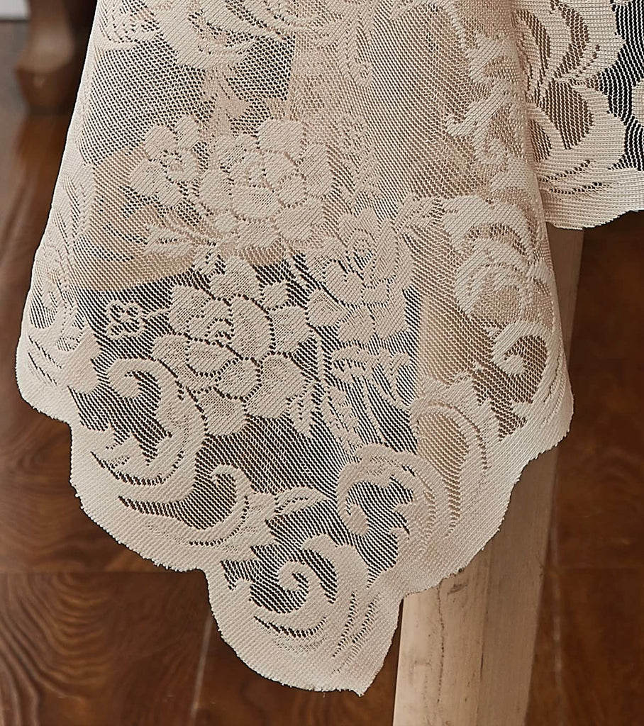 54 x 72 Rectangle Golden Wedding Tablecloth. MTC Linen 72