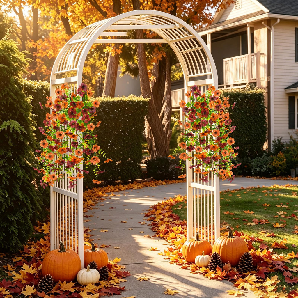 Artificial Fall Fake Flowers for Outdoor Fall Decoration