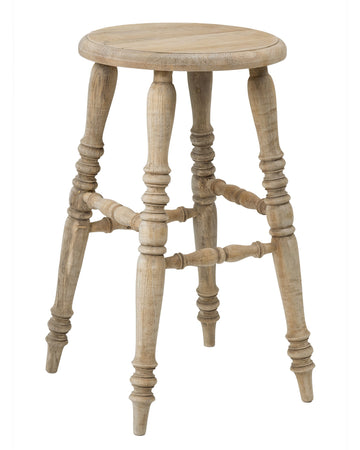 Baylor Farmhouse Counter Stool, Rustic Vintage-Style