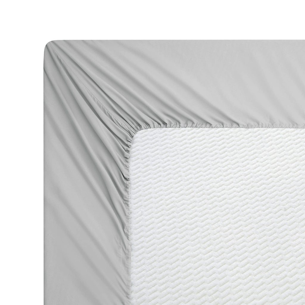 600 Thread Count Ultra Soft Deep Pocket Hotel Standard Solid Bedding Long Staple Percale Cotton All Season 3 Pieces