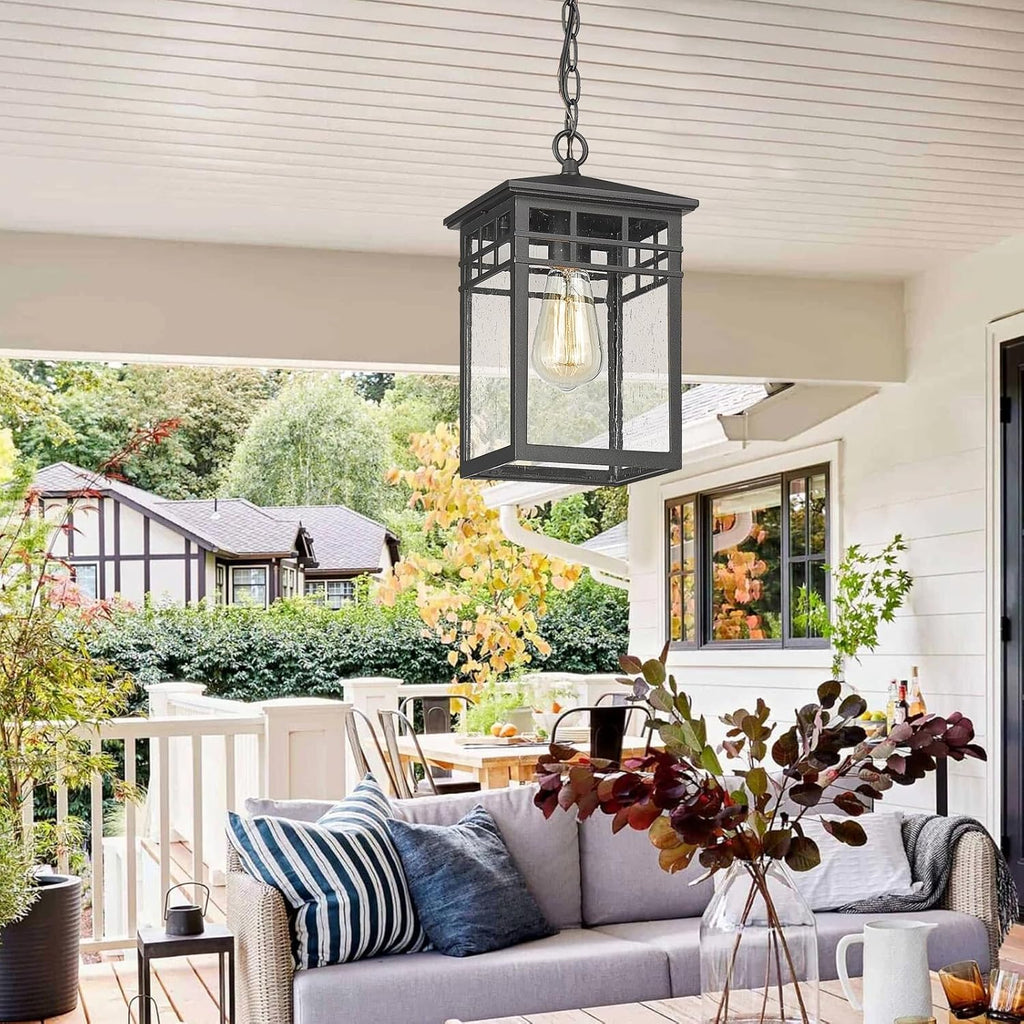 Outdoor Pendant Light Lanterns for Front Porch