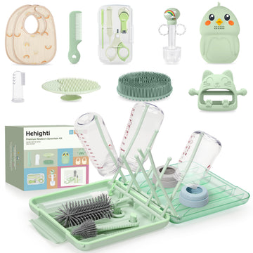 Newborn Essentials Kit, All-in-1 Grooming Gifts for Baby Shower & Registry