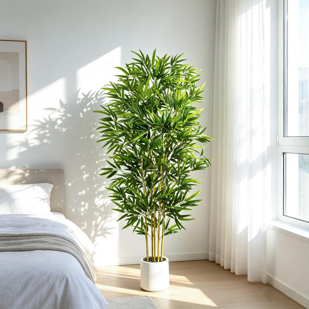 Fake Bamboo Tree, 6FT Artificial Plants Decor