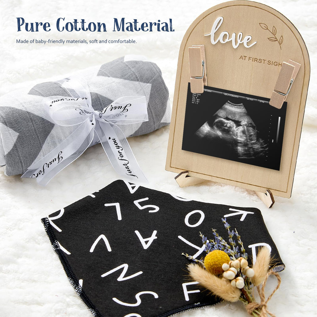 Baby Shower Gifts for Boys Baby Boy Gifts Newborn Basket with Sonogram Picture