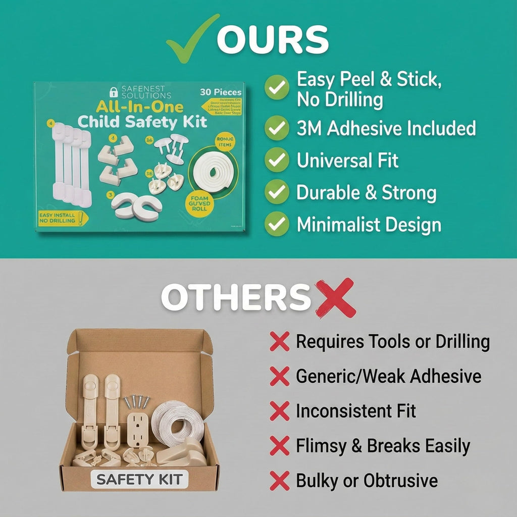 Proofing Kit & Daycare, No Drilling, All-in-One