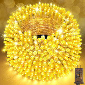 403FT 1000 LED Christmas Lights Outdoor String Lights with 8 Modes Timer Waterproof Fairy Light Plug in for Outside