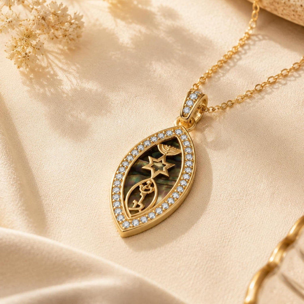 Hanukkah Necklace 925 Sterling Silver Jewish Jewelry Gifts