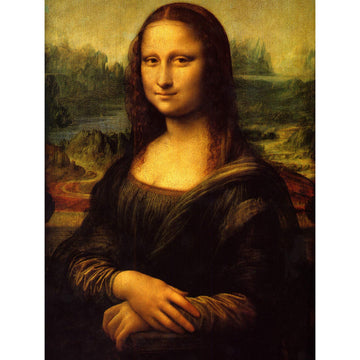 Di Ser Piero Da Vinci Mona Lisa Reproduction Art Print 1888Om
