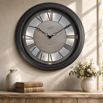 18 Inch Illuminated Atomic Roman Outdoor Wall Clocks Waterproof