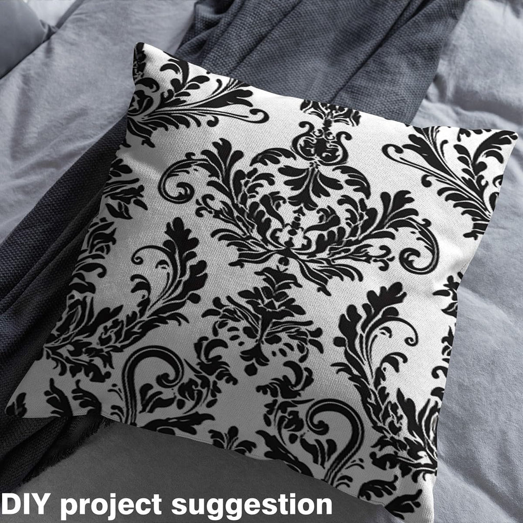 Damask Fabric by The Yard Soft 1 Yards