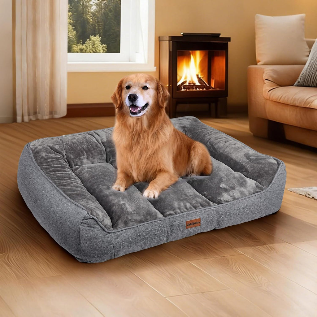 Orthopedic Waterproof Dog Bed Supportive Pet Couch Bed Sofa
