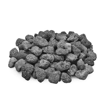 10LB Natural Lava Rocks for Fire Pit, Fire Table, Fireplace