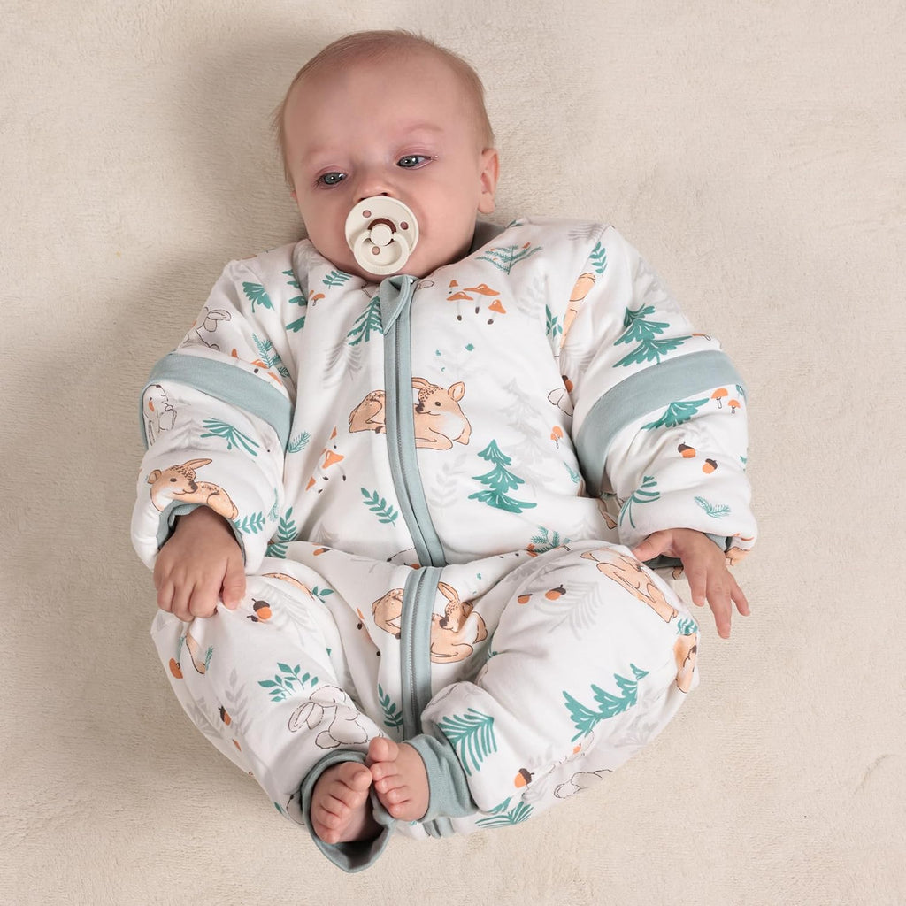 2.5 TOG Baby Sleep Sack Long Sleeve Split Leg Winter Wearable Blanket