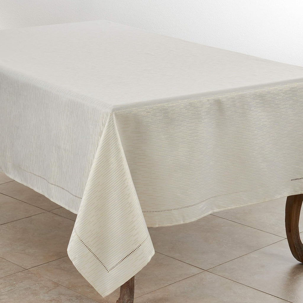 Hemstitched Design Tablecloth