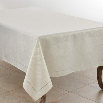 Hemstitched Design Tablecloth